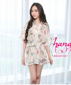 Áo choàng ngủ voan VN018W cực sexy 10 áo choàng ngủ sexy