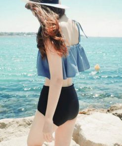 Bikini 2 mảnh bèo B027 nhẹ nhàng nữ tính 2 bikini bèo