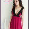 Váy ngủ phối ren ngực VN02 1 Váy ngủ sexy