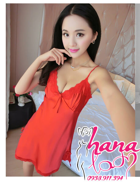 Đầm ngủ phi bóng (nhiều màu) VN028 - Hana Lady