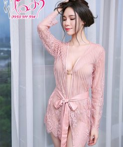 Áo choàng ngủ sexy VN016 3 Đầm ngủ sexy
