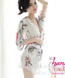 Váy choàng ngủ sexy màu hoa khói VN018K 4 Váy choàng ngủ sexy màu hoa khói VN018K 10