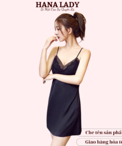 Váy ngủ lụa phối ren cao cấp VN083 21