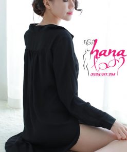 Áo ngủ sơ mi giấu quần VN025 4 Áo ngủ sơ mi giấu quần VN025 7