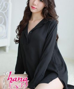 Áo ngủ sơ mi giấu quần VN025 6 Áo ngủ sơ mi giấu quần VN025 8