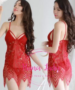 Váy ngủ ren mềm sexy kèm quần chip VN129 7 Váy ngủ ren mềm sexy kèm quần chip VN129 13