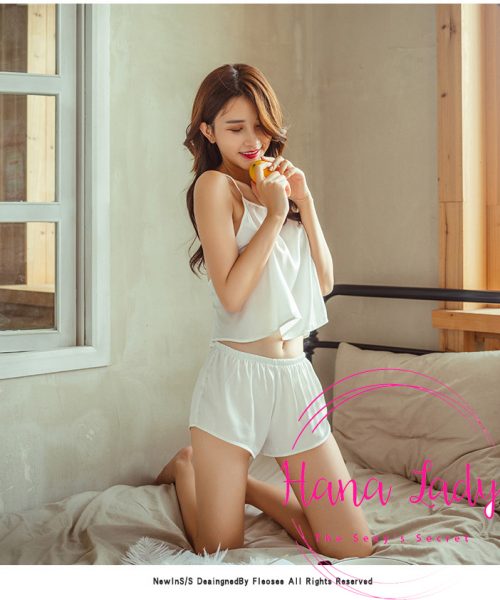 Bộ ngủ lụa yếm sexy VN091G 6 bộ ngủ lụa sexy