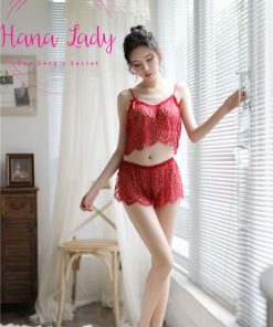 Bộ ngủ ren xuyên thấu sexy VN132 3 Bộ ngủ ren xuyên thấu sexy VN132 12