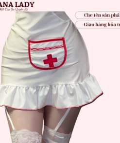 Cosplay y tá liền thân chất lụa mịn CP118 16