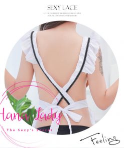 Cosplay nàng hầu gái tạp dề cao cấp CP139 3 Đồ hóa tráng hầu gái sexy CP139