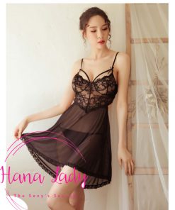 Váy ngủ xuyên thấu dây ngực sexy VN176 5 Váy ngủ xuyên thấu dây ngực sexy VN176 14