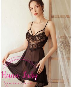 Váy ngủ xuyên thấu dây ngực sexy VN176 6 Váy ngủ xuyên thấu dây ngực sexy VN176 15