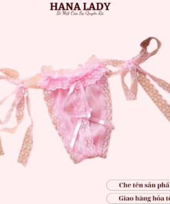 Quần ren hở đũng cột dây sexy LK024 29