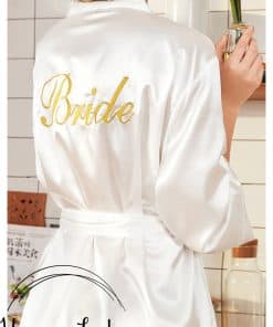 Váy choàng ngủ lụa BRIDE cao cấp VN209 3 Váy choàng ngủ lụa BRIDE cao cấp VN209