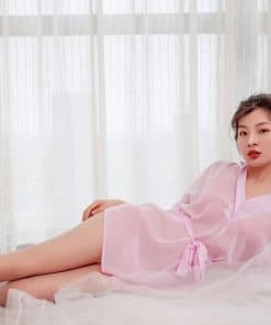 Váy ngủ sơ mi tay bầu sexy nhiều màu VN214 6 Váy ngủ sơ mi tay bầu sexy nhiều màu VN214 19