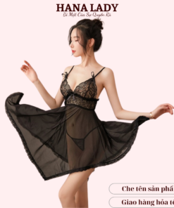 Váy ngủ ren cánh tiên quyến rũ gợi cảm mặc nhà VN186 3 Váy ngủ ren cánh tiên quyến rũ gợi cảm mặc nhà VN186 14