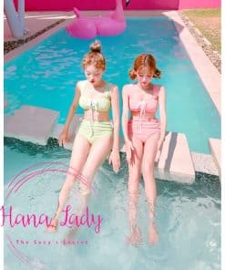 Bộ bikini 2 mảnh đan nơ siêu xinh BN064 17