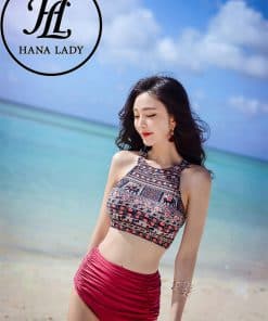 Bikini 2 mảnh yếm cao cấp BN076R 9