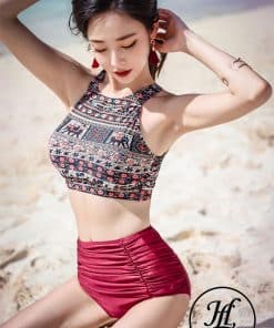Bikini 2 mảnh yếm cao cấp BN076R 7