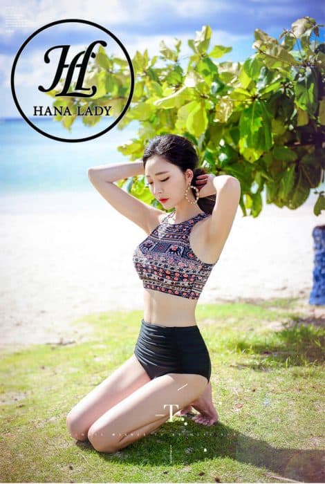 Bikini 2 mảnh yếm cao cấp BN076B 6 bikini 2 mảnh