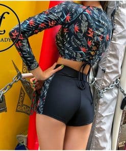 Bikini Đùi Tay Dài Cao Cấp BN080 9 Bikini Đùi Tay Dài Cao Cấp BN080 11