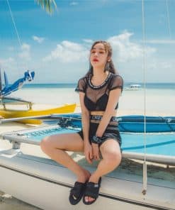 Bikini 3 mảnh kèm choàng cao cấp BN075 6 đồ bơi cao cấp