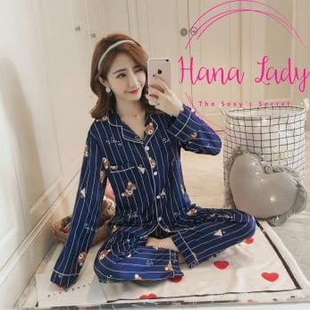 bộ đồ ngủ gấu