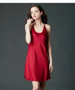 Đầm ngủ xẻ tà VN033