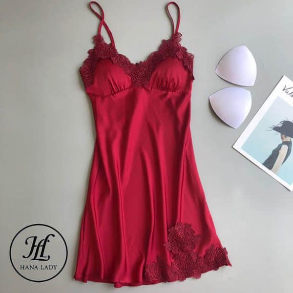 Đầm ngủ xẻ tà VN033 10 Đầm ngủ xẻ tà VN033