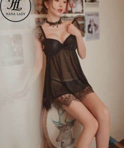 Váy ngủ ren cúp ngực sexy VN265 11