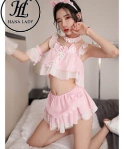 Cosplay mèo hồng cao cấp CP172P 11