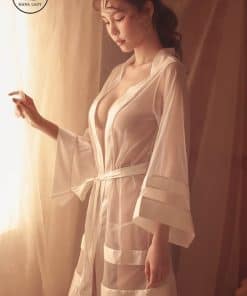 Choàng ngủ nữa hoàng trắng VN275W 5 Choàng ngủ nữa hoàng trắng VN275W 9