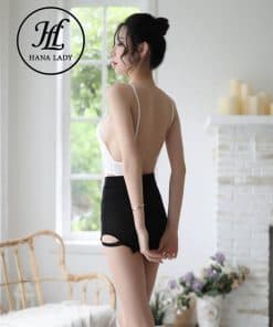 Cosplay thư ký bodysuit + chân váy thun lạnh CP184 13