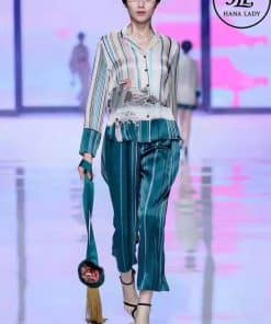 Pijama lụa tơ tằm cao cấp PJ186 10