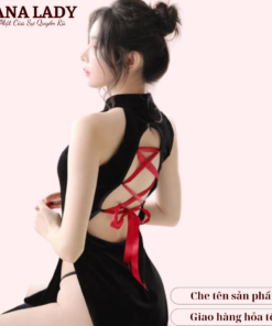 Cosplay sườn xám xẻ tà nhung CP189 7 Cosplay sườn xám xẻ tà nhung CP189 15