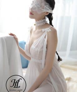 Váy ngủ voan lụa xẻ cực quyến rũ VN282 8 Váy ngủ voan lụa xẻ cực quyến rũ VN282 15