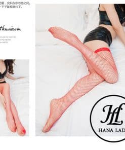 Tất lưới gợi cảm đỏ TV01R 9