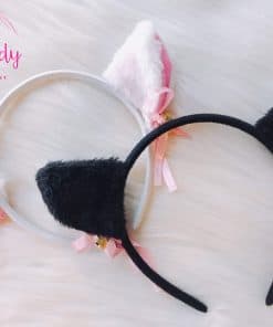 Cài tai mèo lông mềm siêu yêu TM07 7