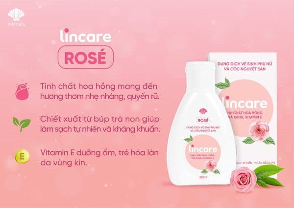 Dung dịch vệ sinh Lincare cốc nguyệt san