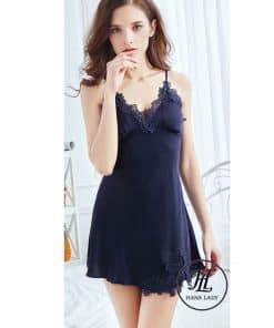 Váy ngủ lụa ren (mút ngực tháo rời) VN288 5 Váy ngủ lụa ren (mút ngực tháo rời) VN288 10