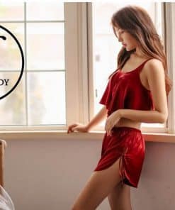 Bộ ngủ lụa sexy cao cấp VN270 5 Bộ ngủ lụa sexy cao cấp VN270 14