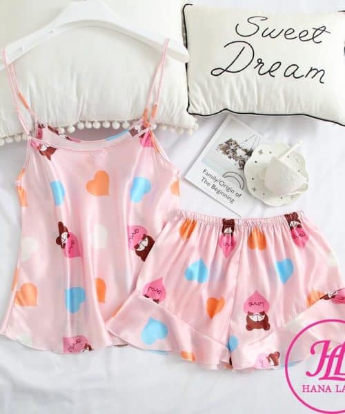 Bộ Đồ Ngủ - Đồ Bộ Mặc Nhà Cho Nữ - Đồ Bộ Pijama Lụa