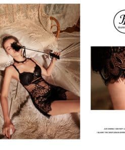 Váy ngủ cúp ngực ren cao cấp tặng chocker VN309 9