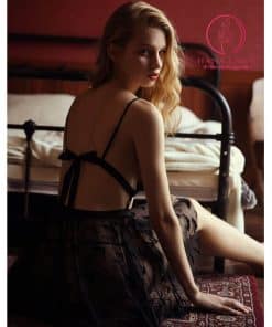 Váy ngủ ren cánh chim cách điệu cao cấp VN311 18