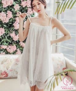 Váy ngủ ren cao cấp 2 dây quyến rũ VN312 8 Váy ngủ ren cao cấp 2 dây quyến rũ VN312 18