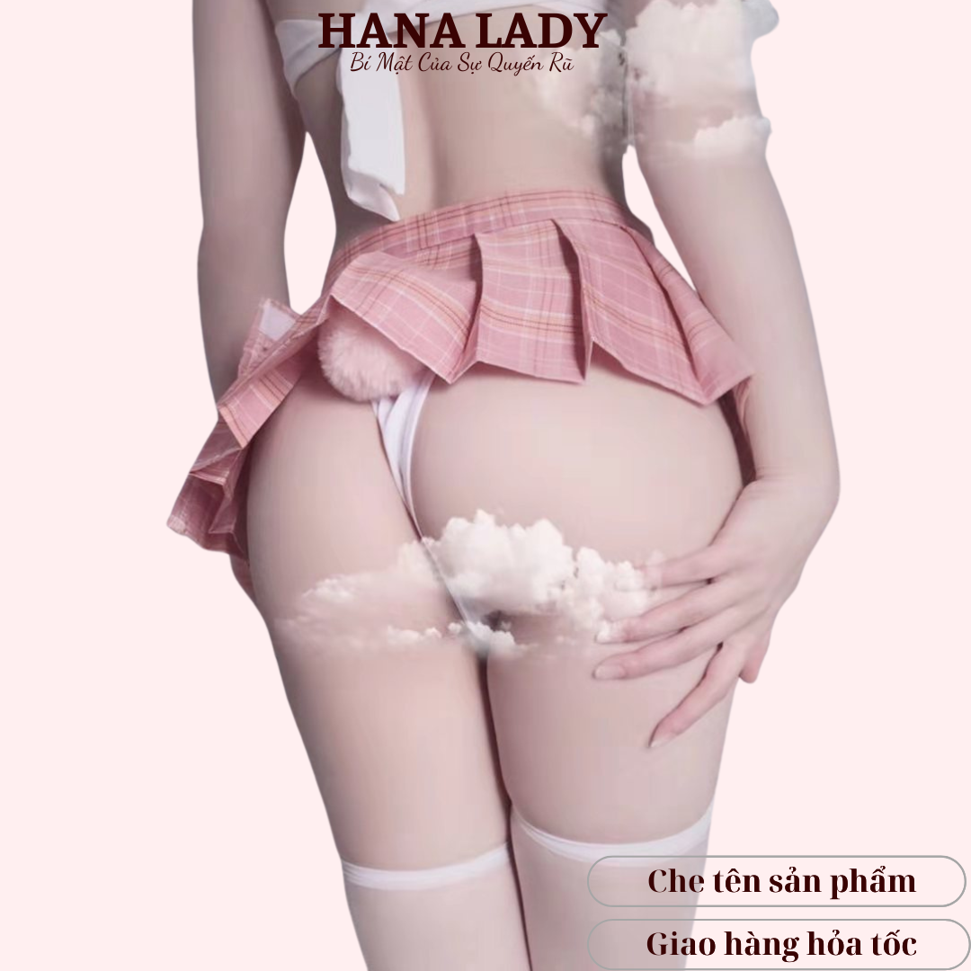 Quần lọt khe đuôi thỏ bông siêu cute LK053 14 Quần lọt khe đuôi thỏ bông siêu cute LK053 24