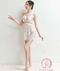 Đầm ngủ ren cao cấp mềm mịn VN318 13 Đầm ngủ ren cao cấp mềm mịn VN318 25