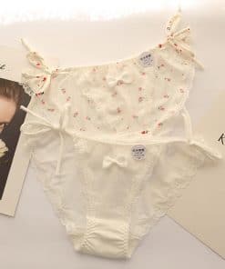 Quần lót cột dây eo thu lạnh cotton cao cấp LK049 4 Quần lót cột dây eo thu lạnh cotton cao cấp LK049 7