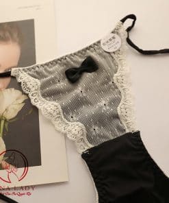 Quần chip cột dây ren cute LK051 5 Quần chip cột dây ren cute LK051 10