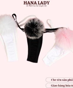 Quần lọt khe đuôi thỏ bông siêu cute LK053 8 Quần lọt khe đuôi thỏ bông siêu cute LK053 18
